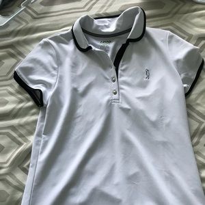 White XS Izod Golf Shirt